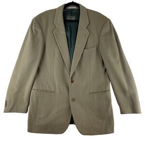 Hugo Boss Easy Line Made In Italy Cashmere Blend Beige Blazer 40L